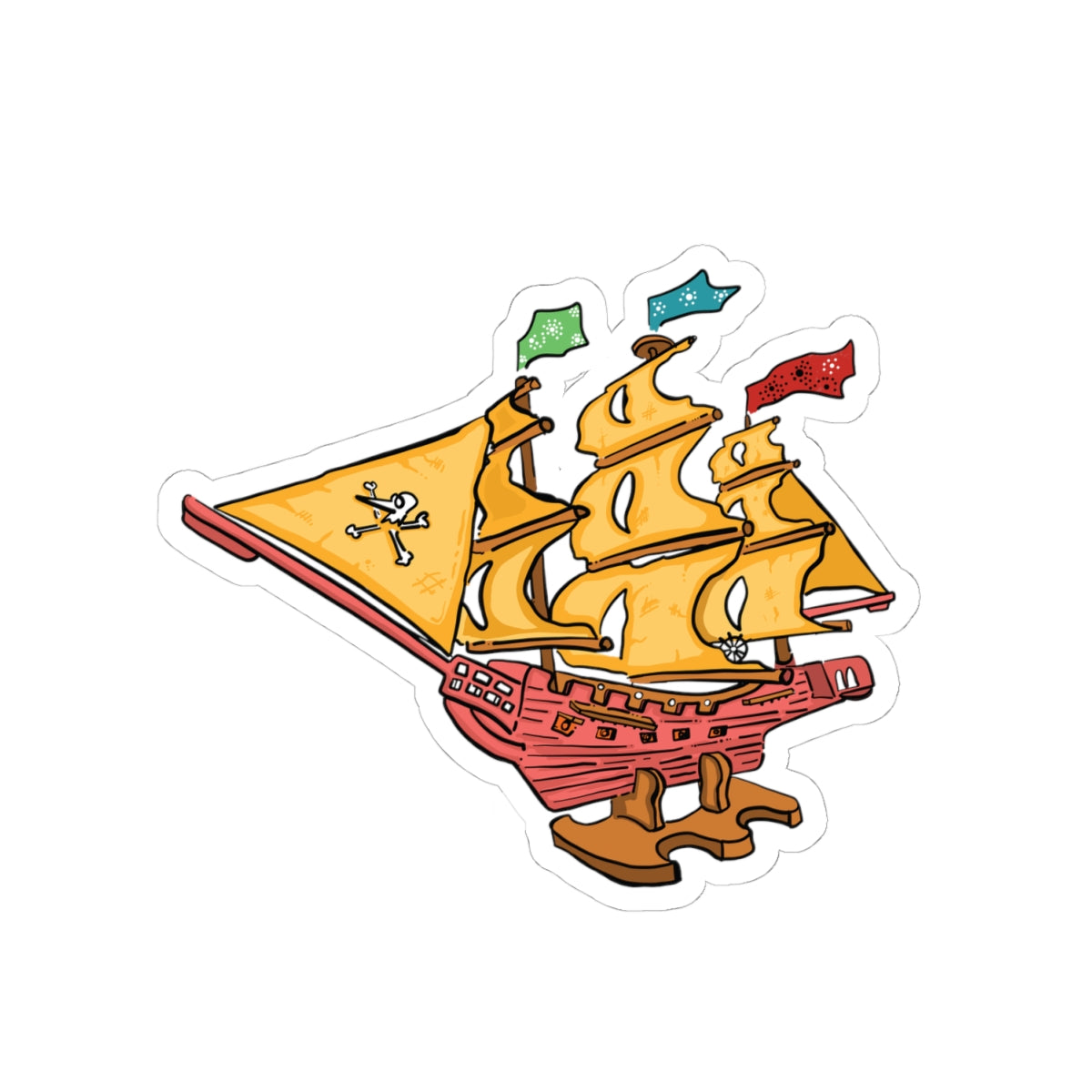 The Pirate Ship Wishbone