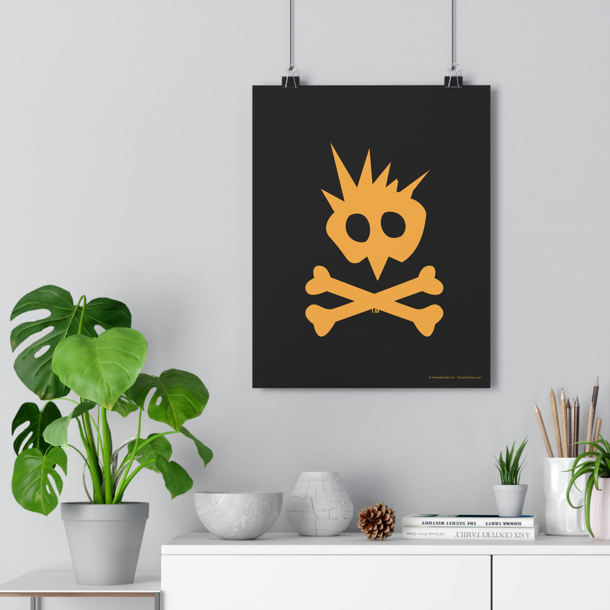 Pirate Chickens - Skull & Bones - MEMBERS ONLY