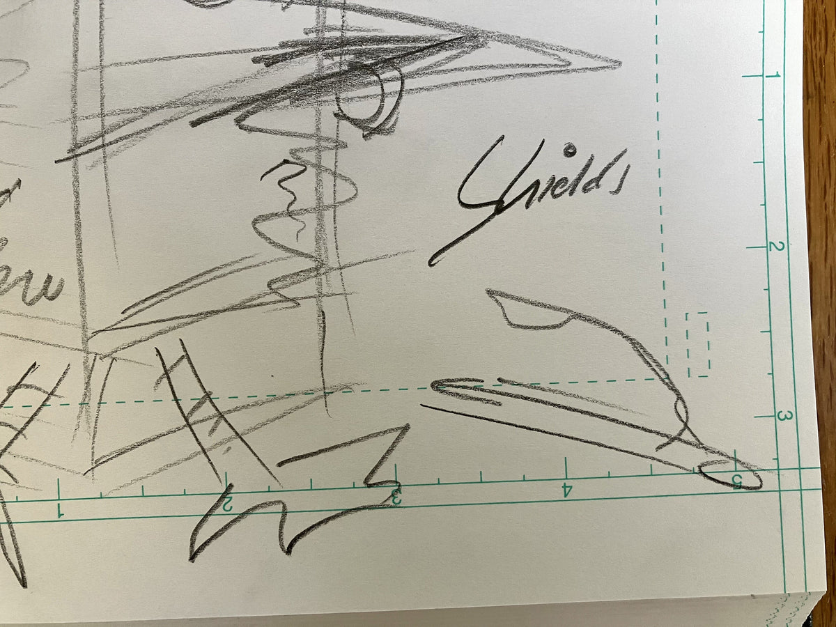 Pirate Chicken Trap - ORIGINAL SKETCH 1/1